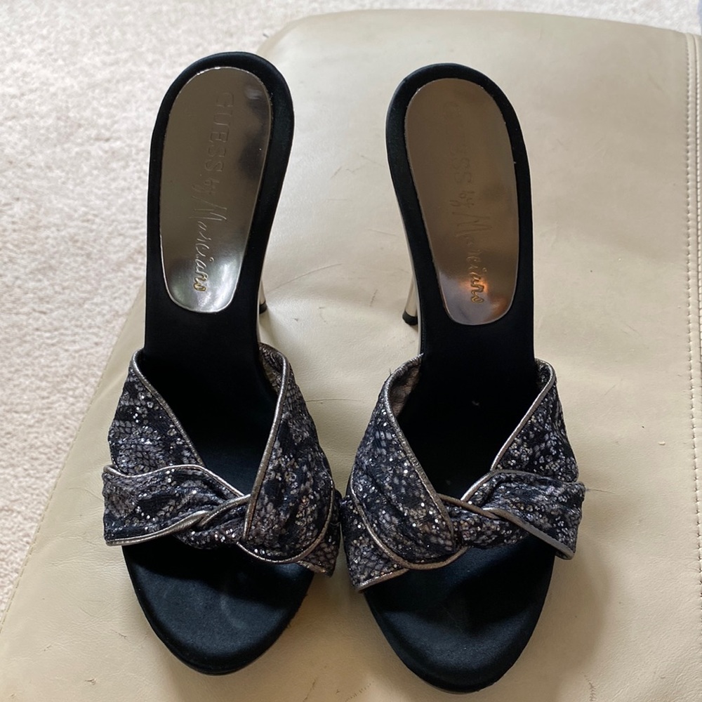 COPY - Guess by Marciano Silver Stiletto Heels